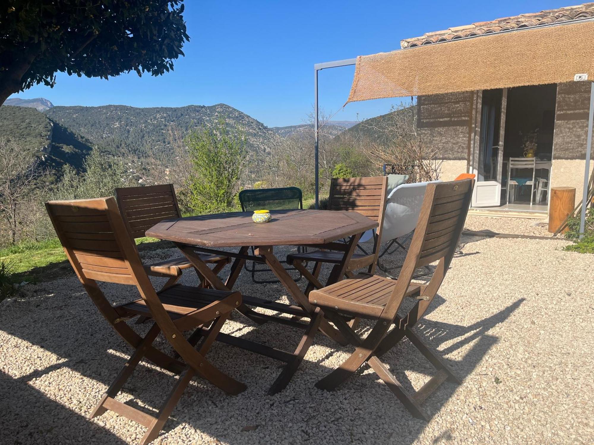 Cabanon Entoure De Montagnes Et D'Oliviers Villa Nyons Exteriör bild