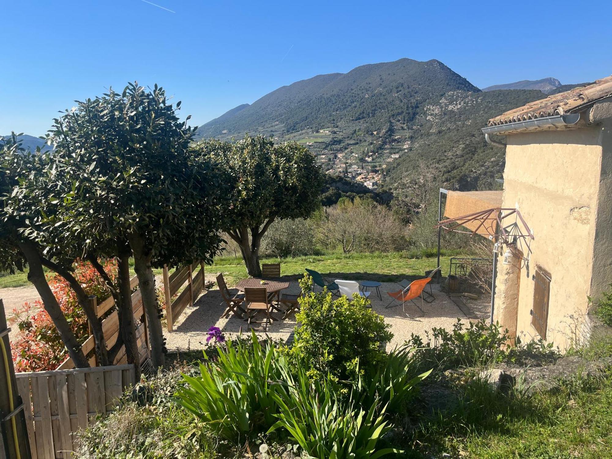 Cabanon Entoure De Montagnes Et D'Oliviers Villa Nyons Exteriör bild